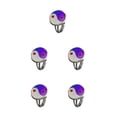 thumbnail image 1 of Qarigey Anillos de humor Temperatura de color cambiable Sensación de emoción Accesorios para los dedos Accesorios para disfraces Bolsa de Tai Ji 5Conjunto, 1 of 6