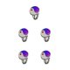 thumbnail image 1 of Qarigey Anillos de humor Temperatura de color cambiable Sensación de emoción Accesorios para los dedos Accesorios para disfraces Bolsa de Tai Ji 5Conjunto, 1 of 6