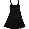 thumbnail image 2 of Nanette Lepore Womens Destination Fit & Flare Bodycon Dress, Black, 2, 2 of 2