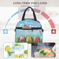 thumbnail image 4 of Easygdp Happy Easter Caja de Almuerzo para Mujeres y Hombres, Bolsa de Almuerzo Insulada, Bolsas Reutilizables Impermeables para Viajes, Trabajo y Picnics, 4 of 7