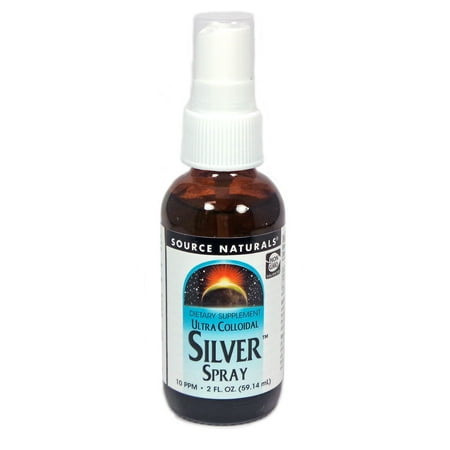Source Naturals, Inc. Ultra Colloidal Silver Throat Spray (Pump) 2 oz Spray