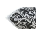 thumbnail image 6 of TreeWool (Pack of 2) Damask Accent Decorative Cotton Throw Pillow Covers (16 x 16 Inches, Black), 6 of 6