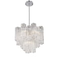 thumbnail image 6 of Crystorama Addis 4 Light Polished Chrome Chandelier - 17.75"W x 13.75"H x 17.75"D, 6 of 11