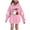 Pink, variant on successthop Spooky Season Hoodie Graphic Ghost Pumpkin Toddler Girls Boys Fleece Long Sleeve Pullover Sizes 3-14