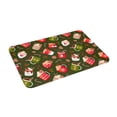 thumbnail image 2 of Bingfone red green coffee cup Door Mat 16"x24" Front Entrance Non-Slip Low Profile Washable for Entryway, 2 of 7