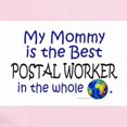 thumbnail image 2 of CafePress - Best Postal Worker In The World (Mommy) Infant Bod - Baby Light Bodysuit, Size Newborn - 24 Months, 2 of 4