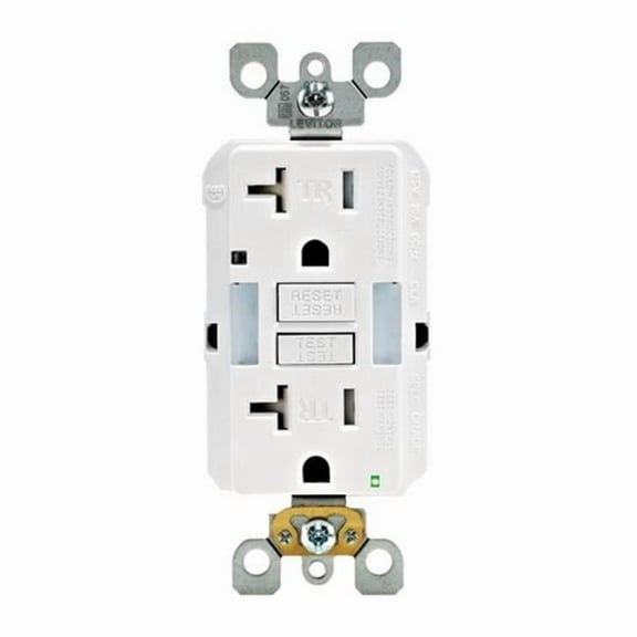 GFNL2-00W 20amp 125 V Guide Light GFCI Receptacle