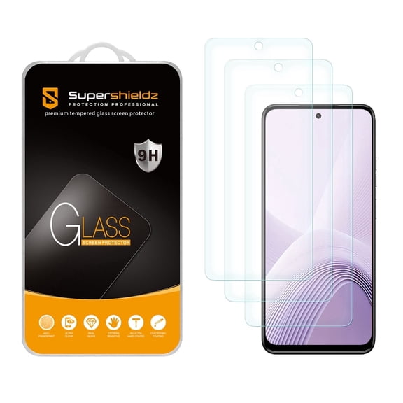 (3 Pack) Supershieldz Designed for Motorola Moto G Power (2025/ 2026) Tempered Glass Screen Protector, Anti Scratch, Bubble Free