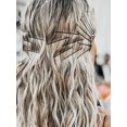 thumbnail image 3 of 50 Count, Brown Crimped Women's Slider Bobby Pins, 2 Inch Pins Help Hold Hairs in Place, Hair Accessories to Style Easily and Keep Your Hair Tight, 3 of 5