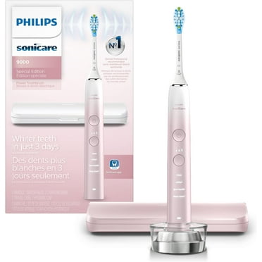 Philips Sonicare 9000 Special Edition Rechargeable Toothbrush, Pink/White, (HX9911/90)