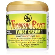 Bronner Bros. Tropical Roots Twist Hair Styling Cream with Essential, 6 Ounce, 1 Piece