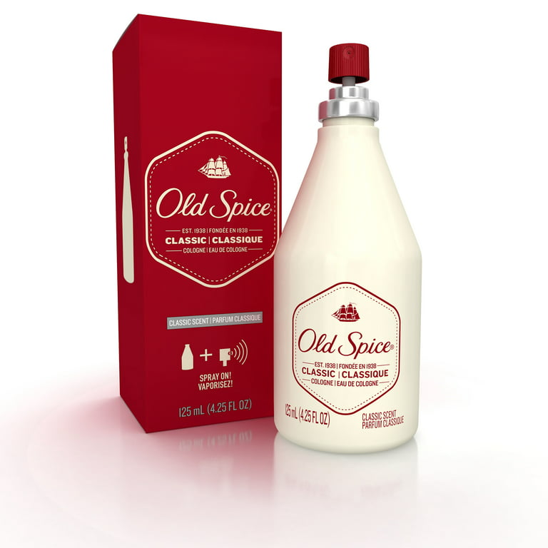 Old Spice Classic Cologne Spray - 4.25 fl oz bottle