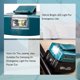thumbnail image 5 of Para Adp068 14.4v/18v - Fuente de adaptador Baterías Charr con puertos USB duales, 5 of 5