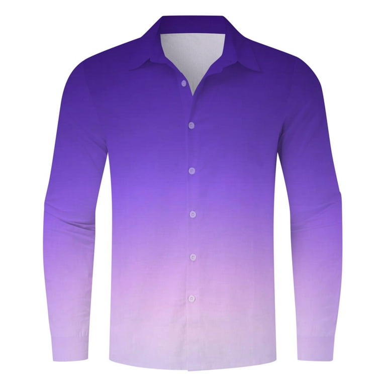 fvwitlyh Shirts Men's Breathable Quick Dry UV Protection Solid