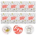 thumbnail image 4 of 300pcs Disposable Snack Packing Bags Snack Paper Bags Snack Takeaway Bags, 4 of 8