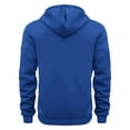 thumbnail image 5 of Admvng Hoodies for Men Casual Solid Long Sleeved Full-zip Hoodie Jacket Hooded Sweatshirt, Size S-3XL, 5 of 5