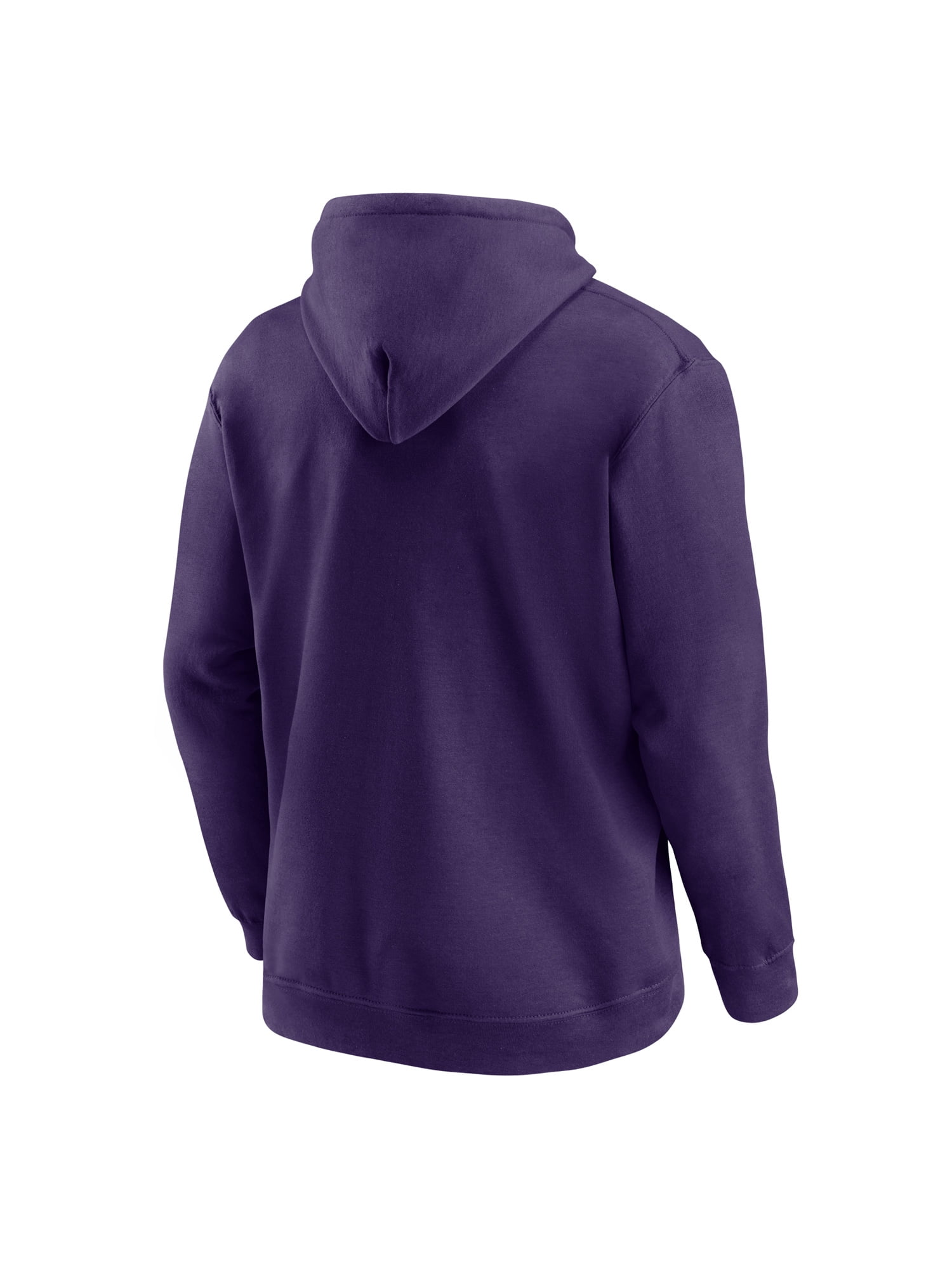 NFL Baltimore Ravens Men's Cotton Purple Long Sleeve Fleece Hoodie