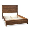Grain Wood Furniture Montauk Queen Size Bed, Natural Solid Pine Wood
