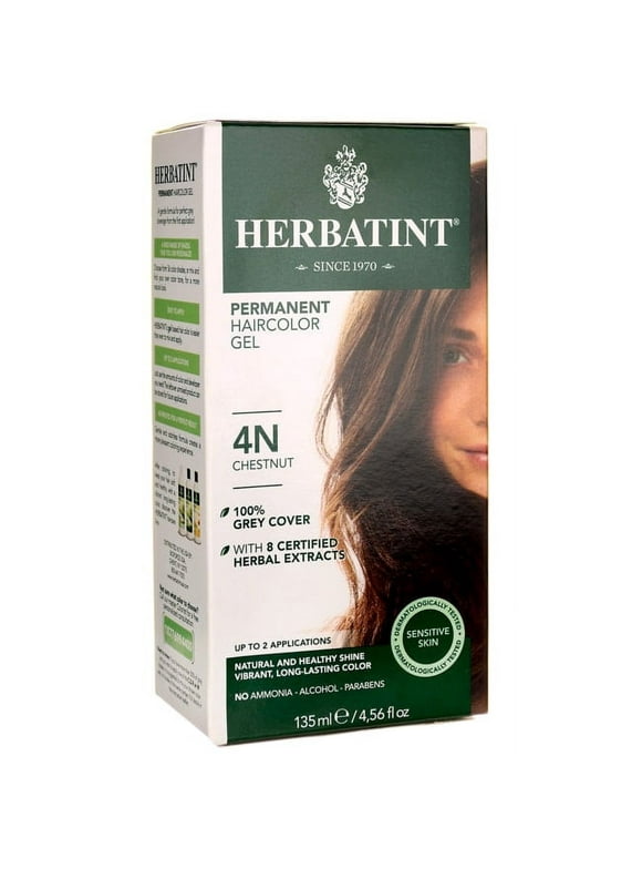 Herbatint Permanent Haircolor Gel 4N Chestnut 1 Box