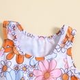 thumbnail image 4 of Emy Dola Baby Infant 2-Piece Swimsuit Toddler Girl's Ruffle Bathing Suit Kids Summer Beach Tankini Swimwear Sets 1-6 Years, 4 of 7