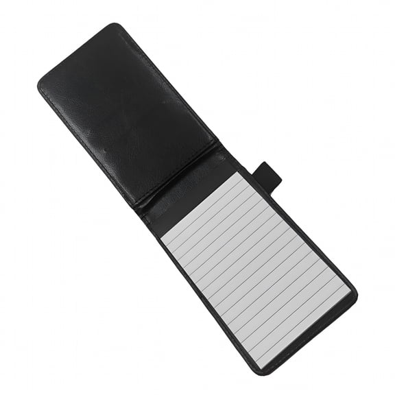 ICERUN Portable Notepad Leather Work Notebook Notebooks for Writing Paper Planning Journal Carry Office