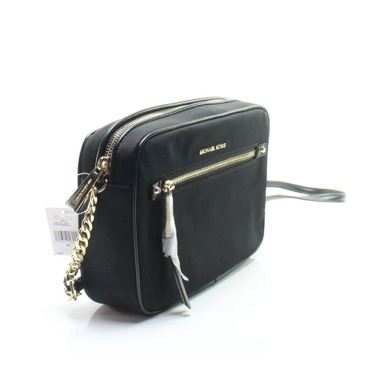 Michael michael kors polly large nylon crossbody best sale