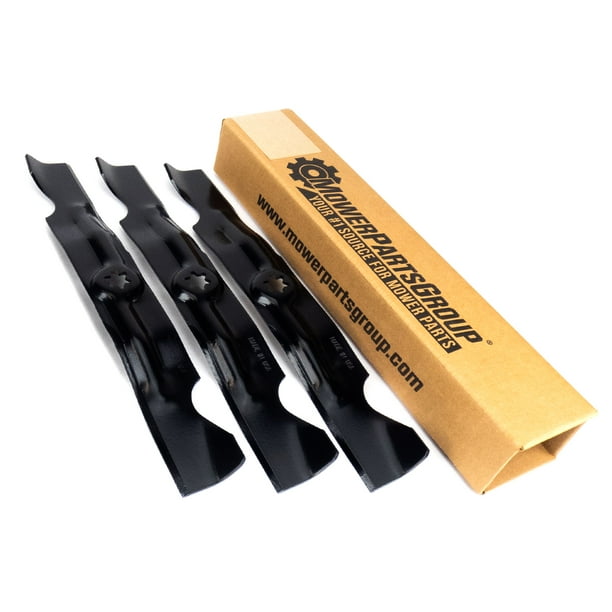 (3) Blades Compatible With Cub Cadet 50" LTX SLTX SLT 1050 1550 742