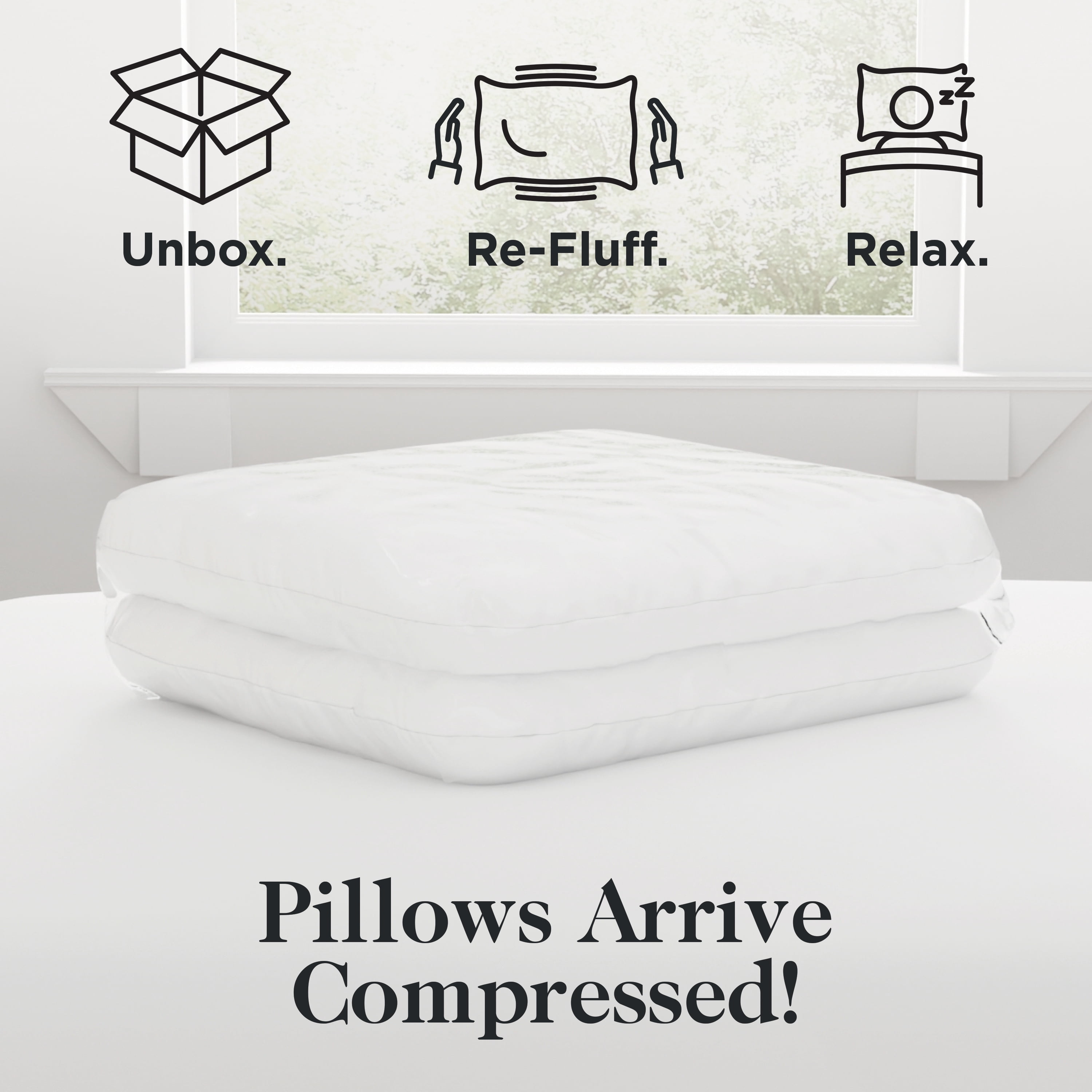 Better Homes & Gardens Euro Pillow, 26"x26" - Plush, Hypoallergenic