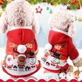 thumbnail image 2 of Christmas Dog Dress Winter Pet Dog Clothes Dog Xmas Costume Dog Yorkie Chihuahua Cat Clothes Dresses Pet Clothing, 2 of 6