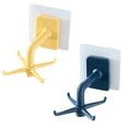 thumbnail image 4 of Kitchen Rotatable Hook, Safe ABS Utensil Holder Hanger Hook Dustproof 360 Rotatable  for Pot, 4 of 8