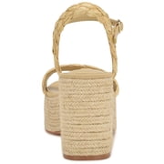 Nine West Womens Rivva Woven Ankle Heels