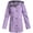 Lilac, variant on URBAN REPUBLIC Womens Rain Jacket Lightweight Insulated Water Resistant Windbreaker for Women