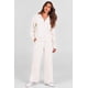 thumbnail image 5 of Conjunto Deportivo PRETTYGARDEN Mujer 2 Piezas Media Cremallera Blanco XS, 5 of 7