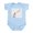 Sky Blue, variant on CafePress - Wolf And Hawk Infant Bodysuit - Baby Light Bodysuit, Size Newborn - 24 Months