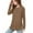 Brown, variant on Otqutp Soft Polyester Girls Long Sleeve Tunic T-Shirt - Side Slit Casual Top for 3-12 Years, Comfort Fit Spring/Autumn Kids Wear