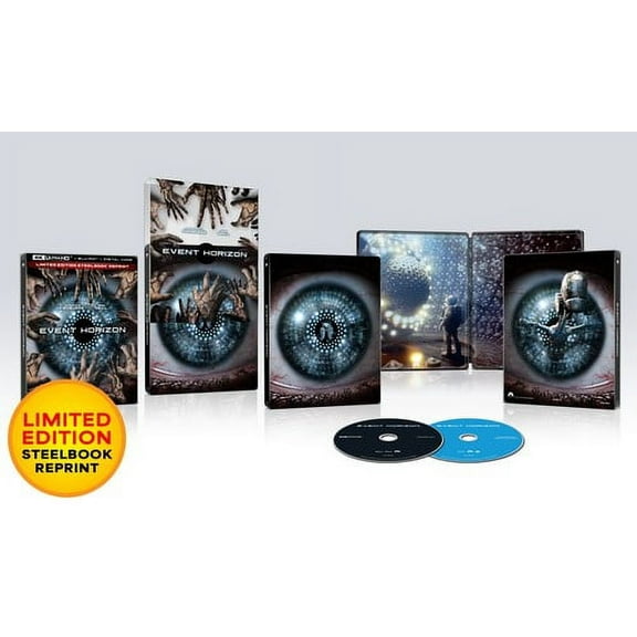 Event Horizon (Steelbook) (4K Ultra HD Digital Copy) Paramount, Horror/Sci-Fi