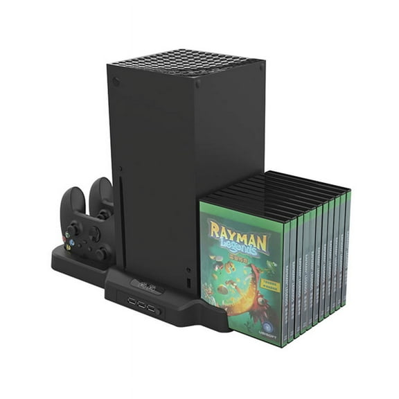 USB Hub Charging Station Storage Stand For Xbox Series X