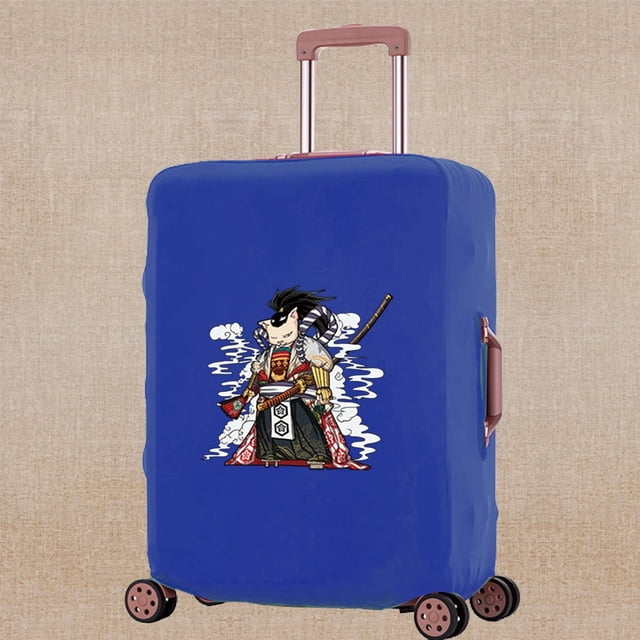 Luggage Cover Elasticity Dust-proof Travel Accessory Covers Apply To 18-32 Inch Suitcase Samurai Print Trolley Protective Case 8samurai016 M (22-25inch)
