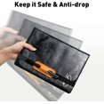 thumbnail image 4 of Paquete de 2 portalápices elásticos portátiles de cuero: Bolsa para lápices, portalápices para Apple Pencil, diarios de tapa dura, cuadernos, planificador feliz, se adapta a cuadernos, 4 of 5