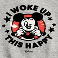 thumbnail image 3 of Disney - Mickey & Friends - I Woke Up This Happy - Wink - Toddler And Youth Crewneck Fleece Sweatshirt, 3 of 5
