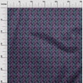 thumbnail image 3 of oneOone Cotton Poplin Black Fabric Leaves Sewing Material Print Fabric By The Yard 56 Inch Wide, 3 of 5