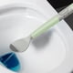thumbnail image 1 of Cepillo de Inodoro de Mango Largo con Cerdas de Gel de Sílice para La Limpieza Del Baño, Azul, Naranja y Verde., 1 of 7