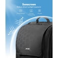 thumbnail image 6 of Cat Backpack Carrier with Bubble Window, Breathable Fabric, Ergonomic 3D Design, 12.6"L x 10.2"W x 16.5"H, Black, 6 of 14