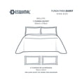 thumbnail image 4 of Funda de Edredón Duvet con Pompones y Fundas de Almohada Esquimal (Rosa - Durazno, King Size), 4 of 7