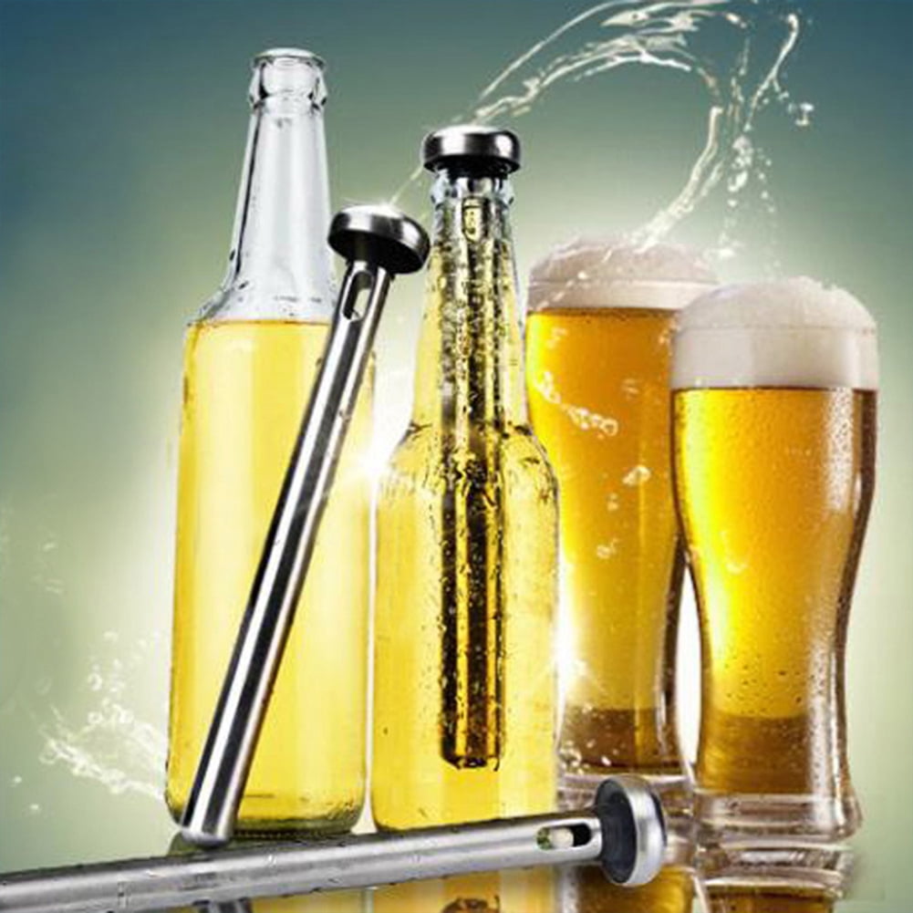 Honrane 304 Stainless Portable Beer Wine Beverage Chiller Stick Cooler  Kitchen Tool