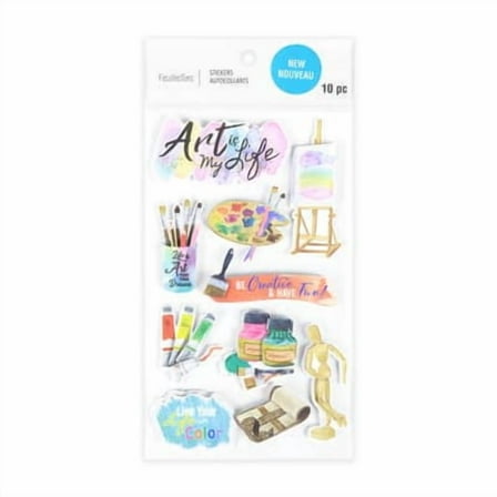 12 Pack: Painting Dimensional Stickers by Recollections