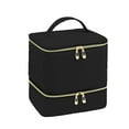 thumbnail image 1 of Bolsa organizadora de esmaltes de uñas Yuyangstore portátil negro capacidad 30 botellas, 1 of 8