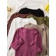 thumbnail image 3 of AOSSVIAO-suéter de punto ahuecado para mujer, Jersey Sexy de manga larga, Top ajustado, otoño e invierno, 2024, 3 of 5