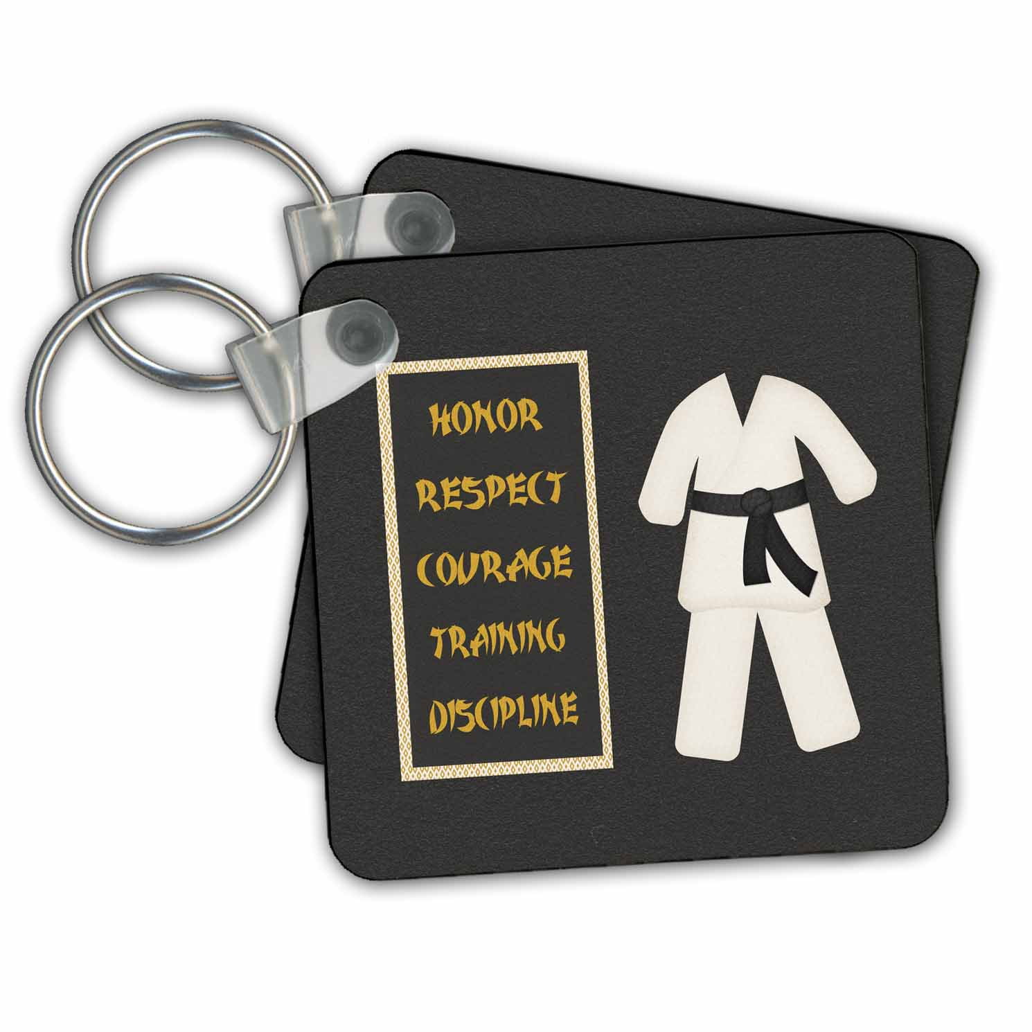 Karate outlet belt keychain