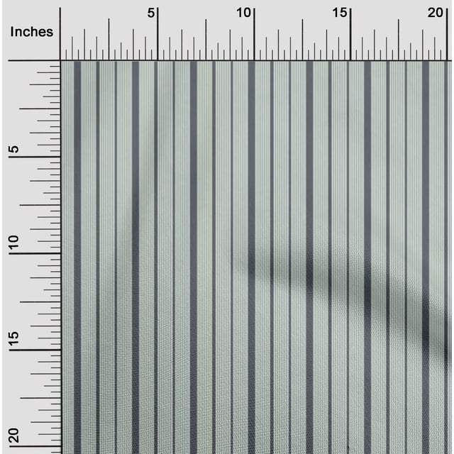 oneOone Georgette Viscose Fabric Vertical Stripe Decor Fabric Printed BTY 42 Inch Wide